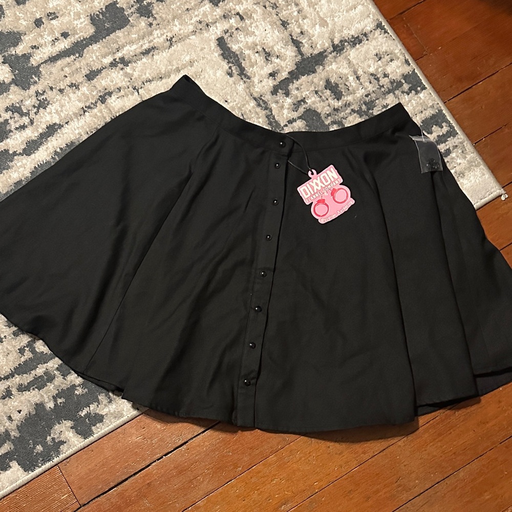 DIXXON The Outlaw Black Skater Skirt Women’s Size Large